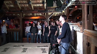 Crazy german gangbang