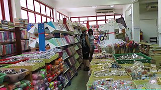 Amateur Thai MILF picked up for a ride