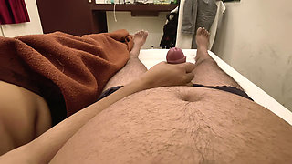 Real sex with big pussy stepsister ends up with cum on her ass