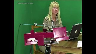 Mature MILF Olivia Gets Spanked & Whipped - Bare Back Punishment BDSM Machine