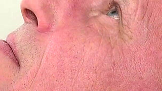 Brittney Babe, young brunette is having some nice sex time with old Johan