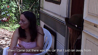 Dark House Scene 1 of 4 - Two Girls Get Lost in an Old Spooky House