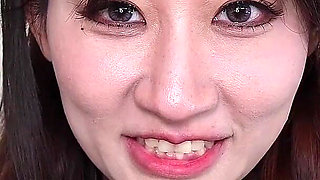 Shy Green Eyed Asian College Girl Chloe Lin Addicted to Huge Cock