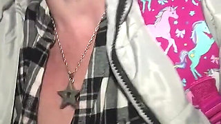 Got My Tits Out to Try and Cool Down Whilst Walking at Night