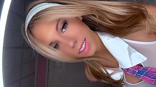 PLAYING WITH DILDO AFTER SCHOOL