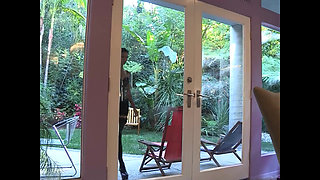 Submissive Sexy Girl Spanked by Her Hot and Rough Lesbian Mistress