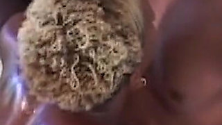 Mature Ebony MILF Rides Thick Black Cock Passionately