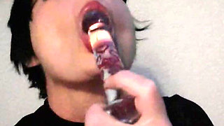 Evening Orgasm on the Balcony