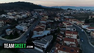 Daughter-in-law woke up next to her stepdad, the both of them bare, her bootie crammed with a load of jizz