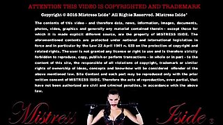 mistress iside femdom MISTRESS ISIDE HELLISH ENDURANCE TEST