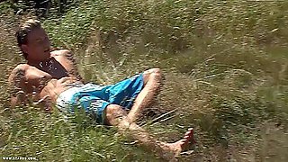 Wild Twinks Bring Their Cocks To The Country