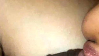 Cheating Nepali Wife Sucks Her Boyfriend’s Big Dick and Swallows
