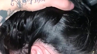 The Neighbor Goes to Work and His Hotwife Comes to My House to Lick My Cock