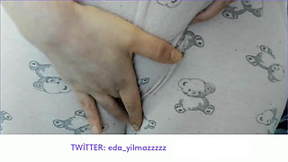 Cameltoe- Masturbation in Pajamas- Puffed Pussy- Turkish Porn