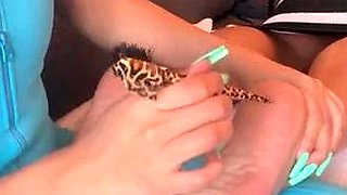 Hot amateur european foot and pantyhose fetish