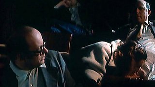Vintage Italian MILF makes cum her boy