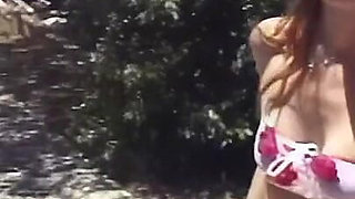 Vintage Beauty Nude Outdoors Fuck and Facial Julianna Sterling