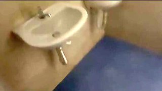 Colombian Girl Heats Up in Public Shop, Demands Bathroom Bang