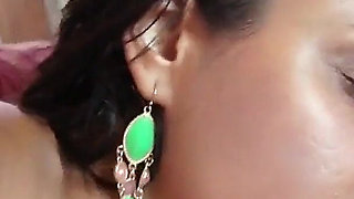 18 year old Gigi Loren a slut of Latina origins with shaved and tattooed vagina enjoys when she gets cum