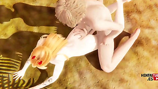 Chainsaw Man Hentai - Power Fucked in the Beach - Asian Japanese Manga Anime Porn