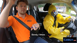 This czech stunner unwraps out of her additional protection into uber-sexy black lingerie - czech xxx