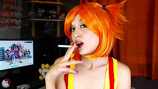 Misty Pokemon Sexy Smoking