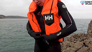 Wetsuit and Lifejackets Lucy’s Freezing Comparison