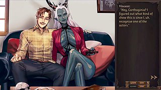 Oral fun and titty action with huge boobs