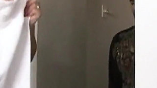 Horny sexy Milfs let their black neighbors bang them with a thick lance