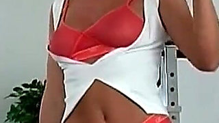 Horniest Blonde Shaved Wet Pussy Squirt with Big Vibrator Hot Masturbation Vol 32