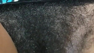 Cum on Hot MILF with Natural Hairy Pussy
