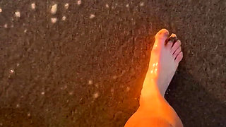 Walking on the Beach