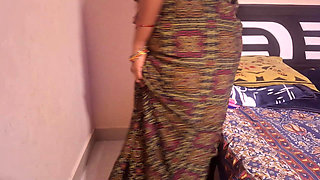 Horny Indian MILF Teases Stepson with Vibrator & Begs for His Cock