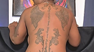 MILF Face Riding Ebony Babe Drained His BBC