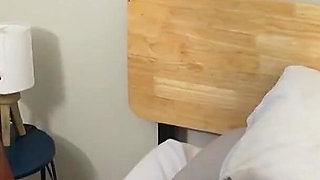 Masked BBW blonde gets a double vaginal from two black cocks