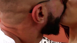 Brunette with the Ass Swallowed My Cock with Her Ass