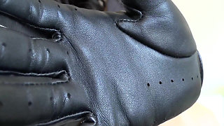Black Leather Gloves-the Scent of Leather Turns You on so Much, Lady Victoria Valente