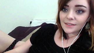 Blonde Teen Solo Masturbation