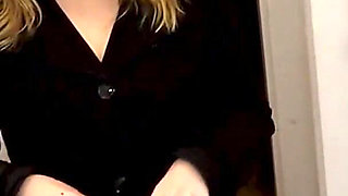 Wife Rips Open Her Coat! Hotwife Cum-filled Pussy German