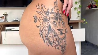 Total Anal Fucked the Brunette's Ass Without a Condom Big Ass