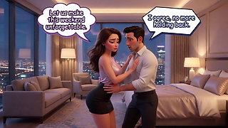 Reconciliation and First Swing Club Night That Led to Open Marriage (ai Generated)