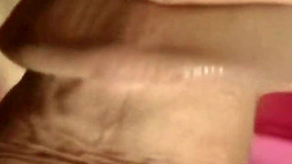 Blindfolded Blonde Swinger Gloryhole