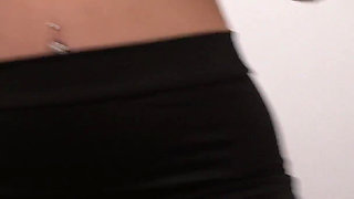 Bimbo Secretary with Huge Tits Get's Fucked Wearing Mini Skirt and Heels