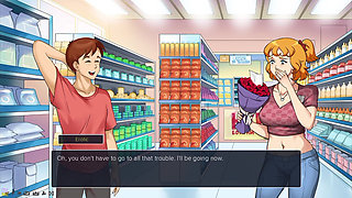 MILFs Plaza Part 19 - My Roommate Masturbates with a Cucumber in the Kitchen - by Eroticgamesnc