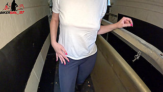 Riding Instructor Fucks Me in at the Stable and Squirts in My Ahegao Face!