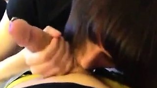 Crossdresser Sucks a Big Dick