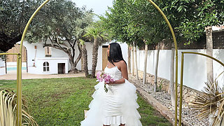 Courtney & Renee in Bridal Humiliation by Lover and Wife (4k)