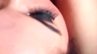 Tattoo skinny lesbian stepsister teens Alex and Natalie in masturbation