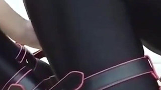 Mz08 - the Puppy Bound in Latex Suit Reaches Climax