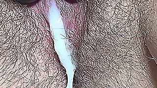 Hot Stepmom with Hairy and Wet